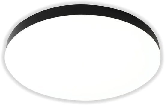 צמוד תקרה עגול 40 ס"מ Semicom AMIGO 36W – גוון אור מתכוונן CCT 3000K-4000K-6000K – צבע שחור