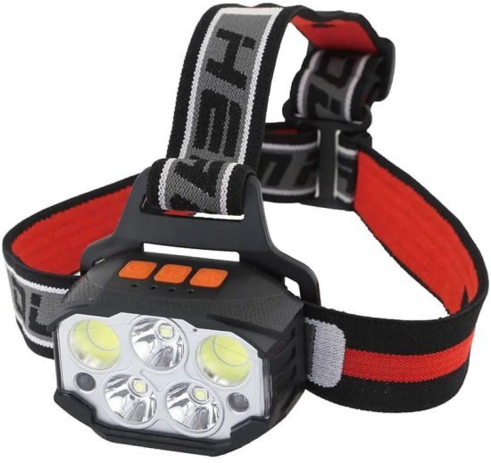 פנס ראש נטען 11W + חיישן תנועה Bulldozer מבית Semicom