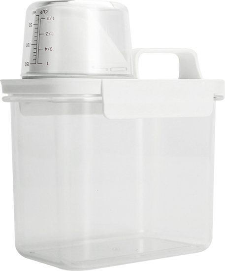 קופסת אחסון עם כוס מדידה 1.1 ליטר – Bpatent