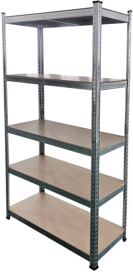 כוננית מתכת פרימיום 5 מדפים PROXEN 322-GSS2