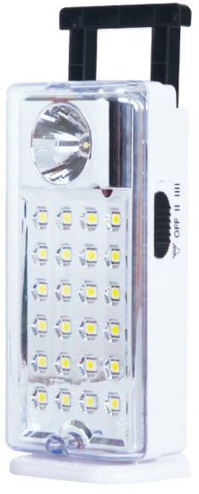 תאורת חירום נטענת ניידת OMEGA TONADO 24+1 LED