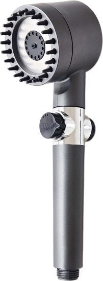 מזלף עגול 3 מצבי זרימה SPA Premium Aquila - שחור מטאלי