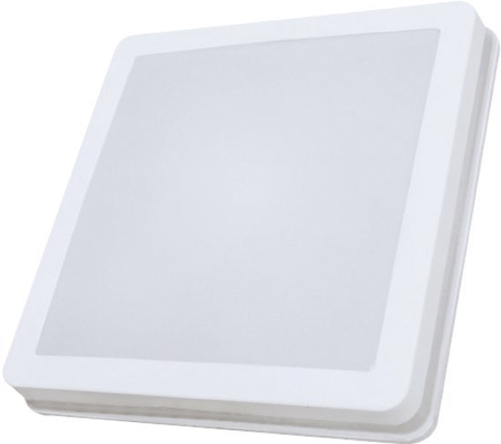 מנורה צמודת תקרה מרובעת מוגנת מים Liper IP65 35W – צבע גוף לבן, גוון אור מתכוונן 3000K-6500K