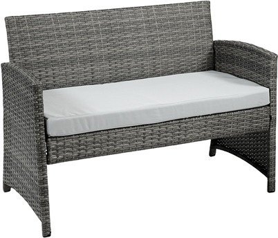 פינת ישיבה ראטן דגם בנגקוק - Playa - אפור כהה