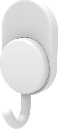 מתלה מגבות בהדבקה Aquila Set And Stick – צבע לבן