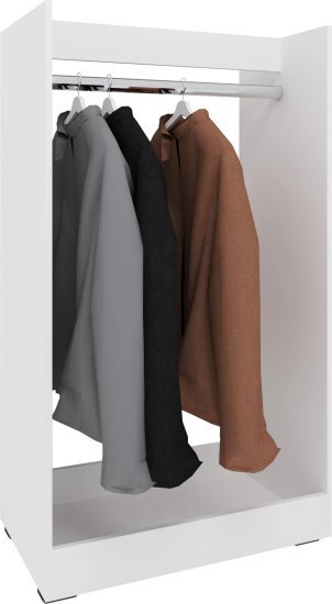 מתלה בגדים דגם Tomer מבית Tudo Design - צבע לבן