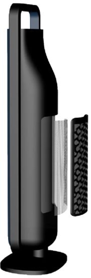 מפזר חום מגדל קרמי עם שלט ותצוגה דיגיטלית Mira 2000W - צבע שחור