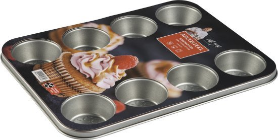 תבנית אפייה ל-12 מאפינס 33x26.5x3.5 ס"מ – Arcosteel