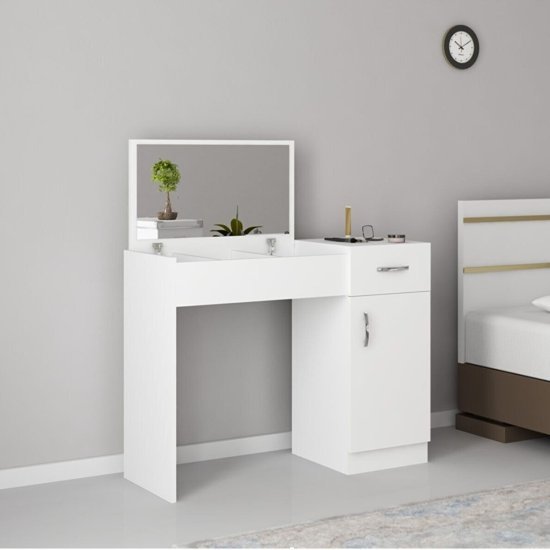 שידת איפור Selina Star Shop לבן