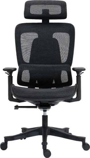 כיסא משרדי ארגונומי דגם AIRP1 סדרת Air Flex Pro מבית Dragon Smart Tech - צבע שחור