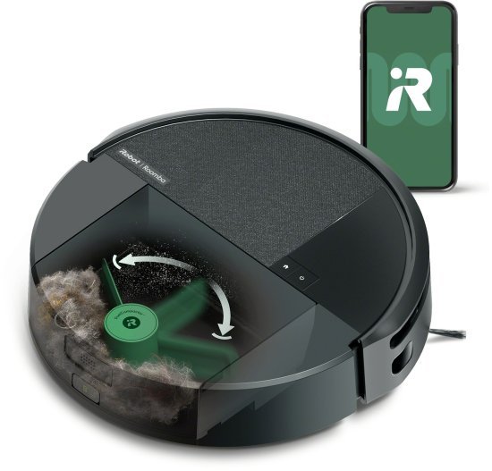 שואב אבק ושוטף רובוטי חכם iRobot Roomba Combo 205 שחור