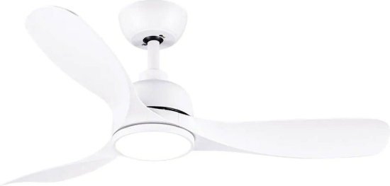 מאוורר תקרה 3 כנפיים 52 אינץ' 25W עם שלט Hyundai HY-1189W52 / 25CT - צבע לבן