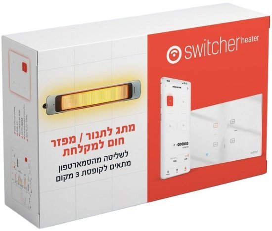 מתג חכם לתנור מפזר חום Switcher Heater
