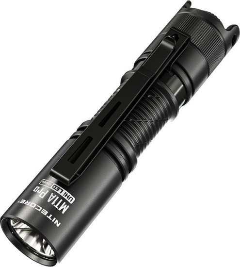 פנס יד נטען דגם MT1A PRO עמיד למים IP68 מבית Nitecore