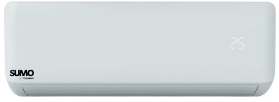 מזגן עילי Sumo Inverter X EU 16 11,942BTU מבית Tornado - צבע לבן