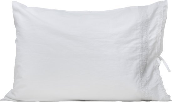 ציפית לכרית פרקל 100% כותנה 50x70 ס"מ מבית Vardinon – לבן