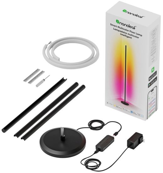 מנורת רצפה חכמה 22W אורך 1.4 מטר Nanoleaf Essentials Matter