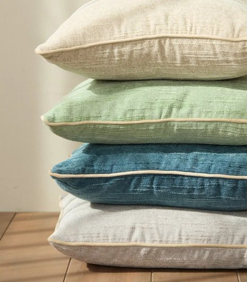 כרית נוי 45x45 ס"מ דגם Yarden מבית Homestyle – אפור בהיר