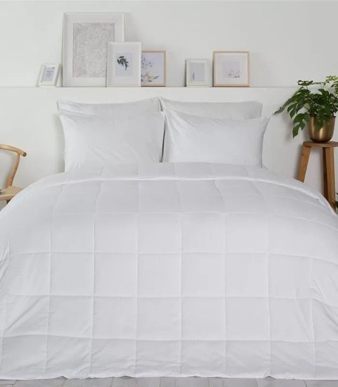 שמיכת מזגן זוגית (קיצית) 200x220 ס"מ דגם Briza מבית Homestyle – תכלת