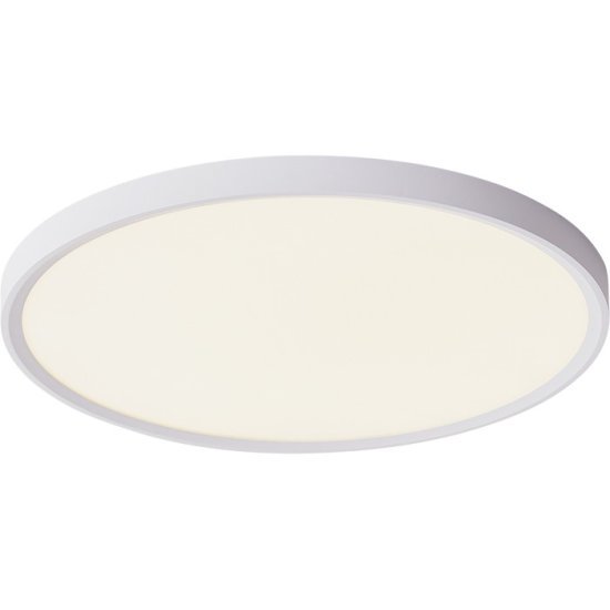 צמוד קיר / תקרה עגול 70W קוטר 75 ס"מ דגם ARENA מבית Eurolux – צבע לבן – גוון תאורה מתכוונן 3000K / 4000K / 5000K