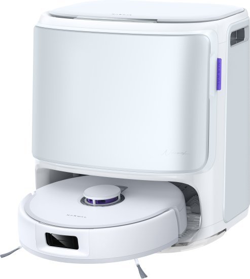 שואב אבק רובוטי שוטף עם תחנת עגינה Narwal Freo Z10 צבע כסוף