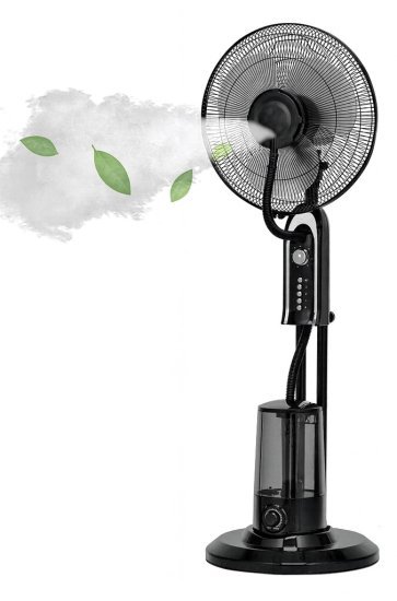 מאוורר רב תכליתי עם מיכל מים ענק, צינון עוצמתי וערפול מרענן לכל שעות היום!