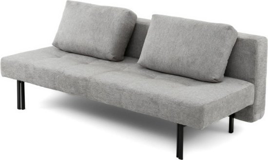 ספה תלת מושבית נפתחת למיטה וחצי דגם Donna מבית Bradex - צבע אפור בהיר