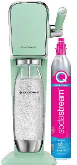 מכשיר סודה + מיכל גז – Sodastream ART, מנטה