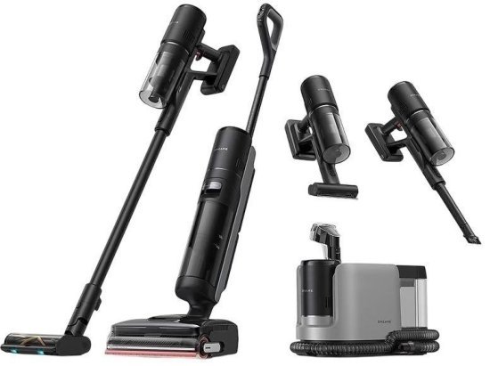 שואב אבק ושוטף רצפות אלחוטי 3 ב-1 Dreame H15 Mix צבע אפור