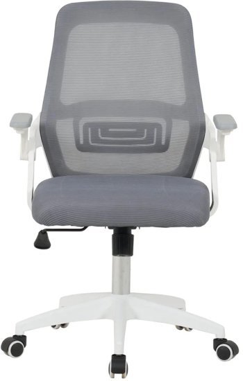 כיסא מחשב משרדי עם ידיות מתכווננות מבית Step Up - דגם 7014 - צבע אפור