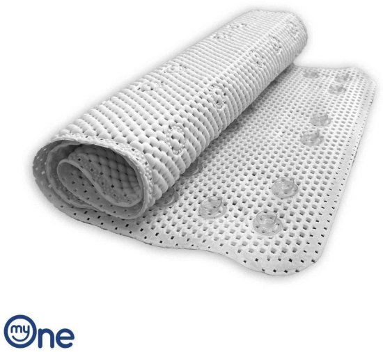 My One – שטיח אמבטיה נגד החלקה – צבע לבן