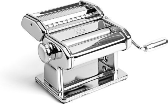 מכונת פסטה + Marcato Atlas – כסוף