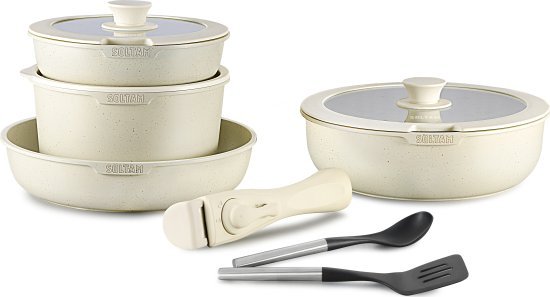 סט כלי בישול 10 חלקים – Clipper Soltam