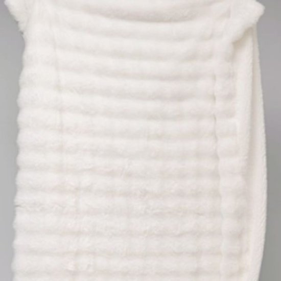 שמיכת חורף מיקרופייבר יחיד 150x200 ס"מ דגם Monaco מבית Vardinon – לבן