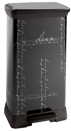 פח פדל דקו 50 ליטר כתר כתב יד