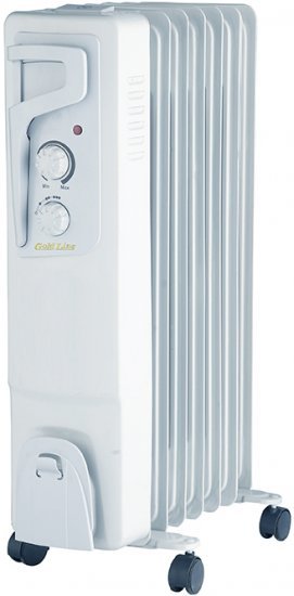 רדיאטור 7 צלעות עם מתקן אדים Gold Line 1500W ATL-2007