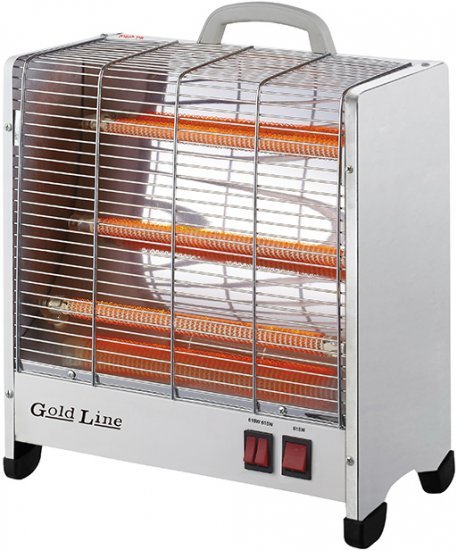 תנור חימום 3 ספירלות 2100W דגם Gold Line - ATL-177