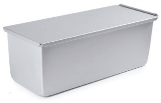 תבנית אפייה לחם 34 ס''מ – Ibili Moka, אנודייז אלומיניום עם מכסה