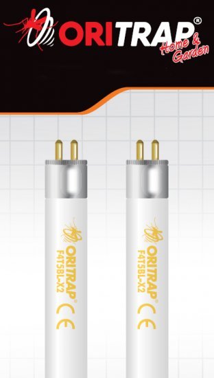 זוג נורות להחלפה למלכודת יתושים לבית ולגן ORITRAP Home&Garden