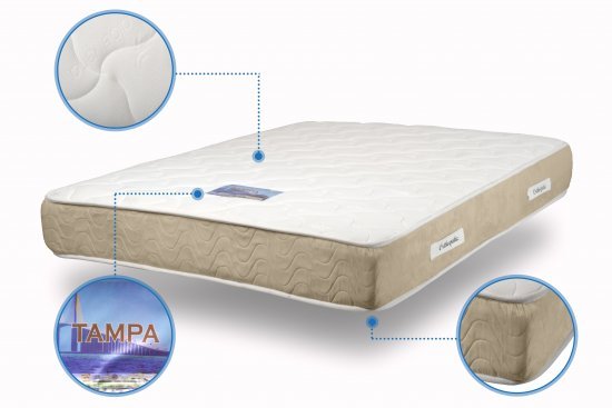 מזרן למיטה וחצי King Comfort Tampa בגודל 120x200 ס''מ