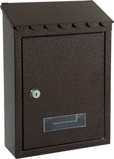 תיבת דואר יהלום צבע ברונזה מבית זרועות שיח