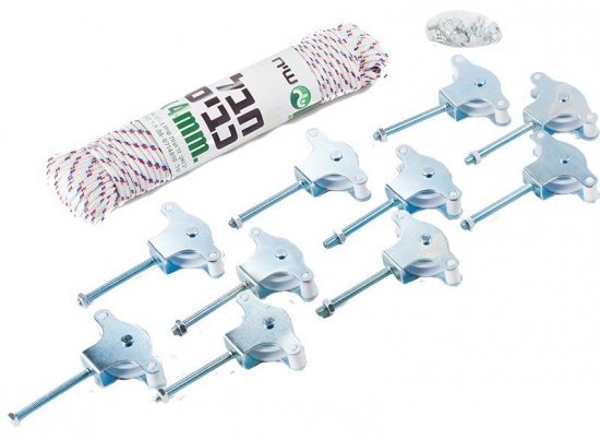 ערכה לתליית כביסה מבית זרועות שיח