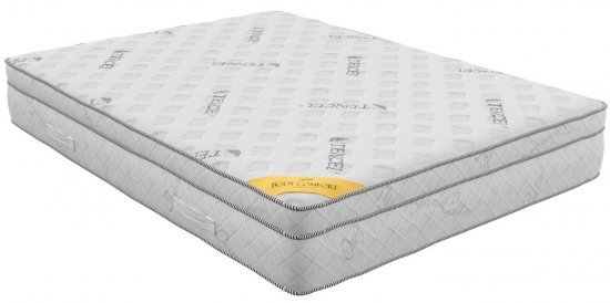 מזרן קפיצים משולב עם לטקס אלסטי 180x200 דגם Body Comfort  מבית Olympia - צבע לבן