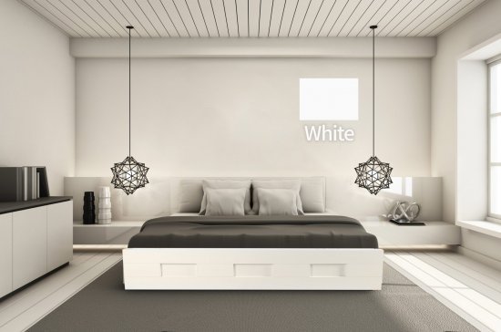 מיטה וחצי 120x190 דגם 7015 עץ דחוס + מזרן מתנה מבית Olympia - צבע מלמין לבן