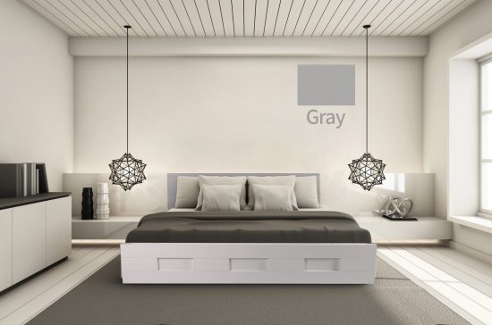 מיטה זוגית 160x200 דגם 7015 עץ דחוס + מזרן מתנה מבית Olympia - צבע מלמין אפור