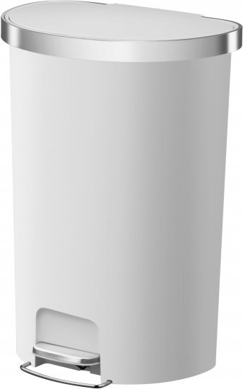 פח דוושה 55 ליטר Eko Hanna - צבע לבן