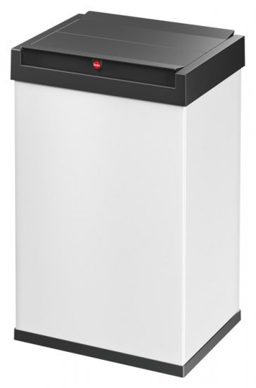 פח אשפה מלבני 35 ליטר Hailo Big-Box L  - צבע לבן