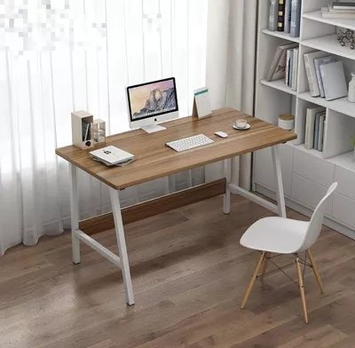 שולחן מחשב דגם רוני 80x37x73 ס''מ מבית Ramos - צבע עץ אלון כהה