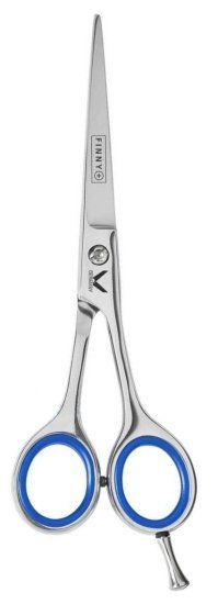 מספריים מקצועיים לשיער 13 ס''מ דגם +Finny מבית Kretzer Solingen - גימור מבריק