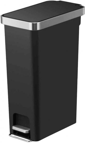 פח דוושה 40 ליטר Eko Hana - צבע שחור מט